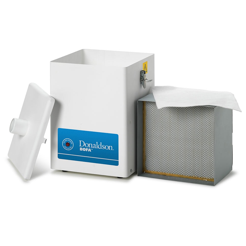 BOF V200 fume extractor filters